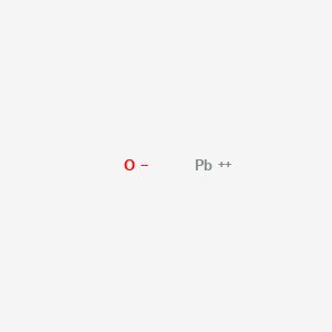 molecular formula OP B1214777 Lead oxide (PbO), lead-contg. CAS No. 1335-25-7