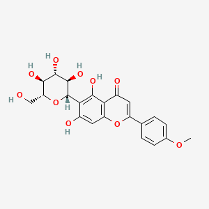 molecular formula C22H22O10 B1214778 Isocytisoside CAS No. 4328-19-2