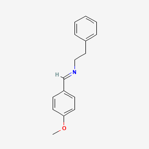 molecular formula C16H17NO B12147865 1,3-Dibutyltetrahydro-2(1H)-pyrimidinone CAS No. 4673-45-4