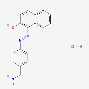1-((4-Aminomethylphenyl)aza)-2-naphthol