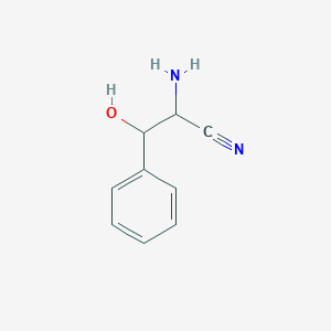 2-Amino-3-hydroxy-3-phenylpropanenitrile
