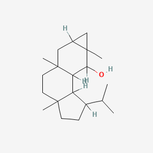 molecular formula C20H34O B1214803 Verrucosan-2b-ol 