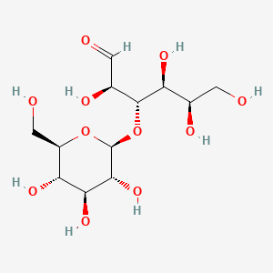 molecular formula C12H22O11 B1214806 Glucosyl beta1-3-galactose CAS No. 75023-56-2