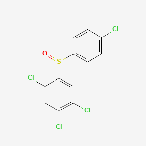 molecular formula C12H6Cl4OS B1214812 Tetrasul sulfoxide CAS No. 35850-29-4