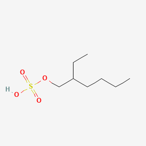 molecular formula C8H18O4S B1214819 2-Ethylhexyl hydrogen sulfate CAS No. 72214-01-8