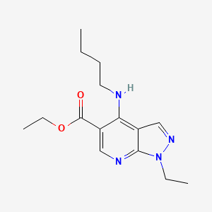 molecular formula C15H22N4O2 B1214823 Cartazolate CAS No. 34966-41-1
