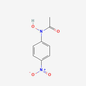 molecular formula C8H8N2O4 B1214834 N-Acetyl-4-nitrophenylhydroxylamine CAS No. 67274-52-6