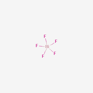 molecular formula BiF5 B1214838 五氟化铋 CAS No. 7787-62-4