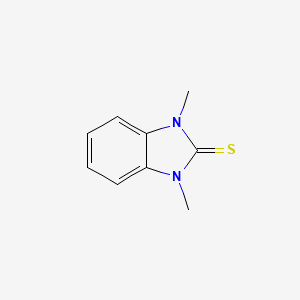 molecular formula C9H10N2S B1214856 1,3-Dimethylbenzimidazoline-2-thione CAS No. 3418-46-0