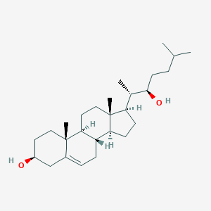 molecular formula C27H46O2 B121486 22R-羟基胆固醇 CAS No. 17954-98-2