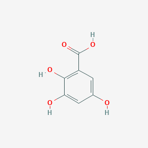 molecular formula C7H6O5 B1214869 2,3,5-Trihydroxybenzoic acid CAS No. 33580-60-8
