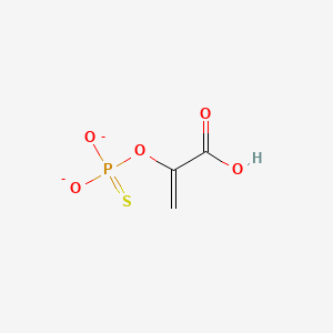 molecular formula C3H3O5PS-2 B1214876 Thiophosphoenolpyruvate CAS No. 89232-34-8