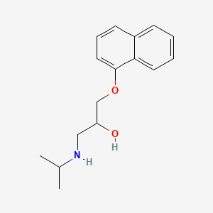 molecular formula C16H21NO2 B1214883 Propranolol CAS No. 525-66-6