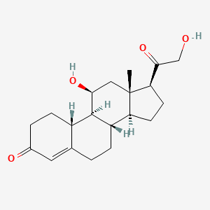 molecular formula C20H28O4 B1214893 19-Norcorticosterone CAS No. 4889-84-3