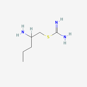 2-Aminopentyl carbamimidothioate