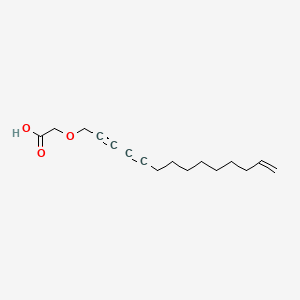 Acetic acid, (13-tetradecene-2,4-diynyloxy)-