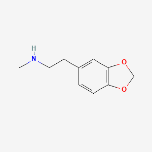 molecular formula C10H13NO2 B1214936 Homarylamine CAS No. 451-77-4