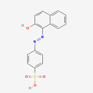4-((2-Hydroxy-1-naphthyl)azo)benzenesulphonic acid