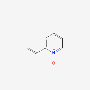 molecular formula C7H7NO B1214944 2-Ethenylpyridin-1-ium-1-olate CAS No. 9016-06-2