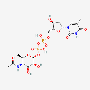 dTDP-4-acetamido-4,6-dideoxy-alpha-D-glucose