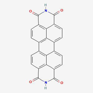 molecular formula C24H10N2O4 B1214955 3,4,9,10-Perylenetetracarboxylic Diimide CAS No. 81-33-4