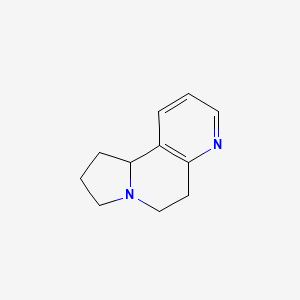 1,2,3,4,5,10b-Hexahydropyrido(2,3-g)indolizine