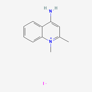 1-Methyl-4-amino-2-methylquinolinium
