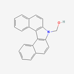 N-Hydroxymethyl-7H-dibenzo(c,g)carbazole