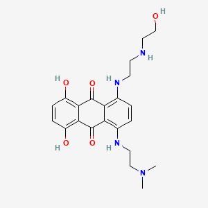 molecular formula C22H28N4O5 B1214973 Bbr 2577 CAS No. 134566-65-7