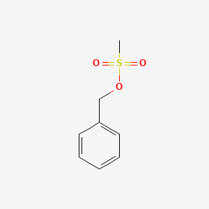 molecular formula C8H10O3S B1214998 Benzyl methanesulfonate CAS No. 55791-06-5