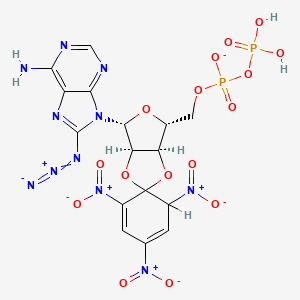 molecular formula C16H14N11O16P2- B1215001 2,3-Tpadp CAS No. 120218-68-0