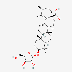 molecular formula C35H54O7 B1215026 Ilexolide A CAS No. 85344-31-6