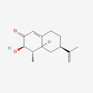 molecular formula C14H20O2 B1215027 Glutinosone 