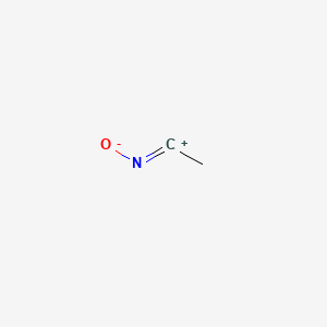 molecular formula C2H3NO B1215039 Acetonitrile oxide 
