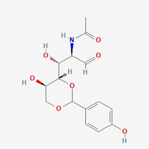 N-[(1R,2R)-1-hydroxy-1-[(4S,5R)-5-hydroxy-2-(4-hydroxyphenyl)-1,3-dioxan-4-yl]-3-oxopropan-2-yl]acetamide