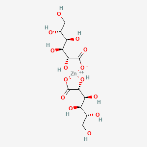 molecular formula C12H22O14Zn B1215079 ZINC gluconate CAS No. 4468-02-4
