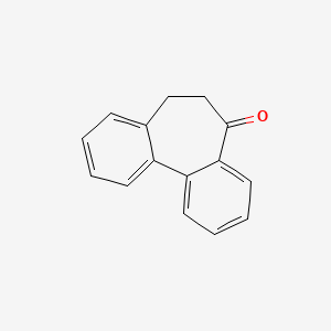 molecular formula C15H12O B1215088 6,7-Dihydro-5h-dibenzo[a,c][7]annulen-5-one CAS No. 53137-51-2
