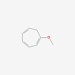 molecular formula C8H10O B121509 1-Methoxy-1,3,5-cycloheptatriene CAS No. 1728-32-1