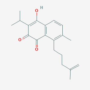 molecular formula C20H24O3 B1215090 Salvipisone 