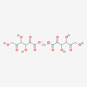 molecular formula C12H14CaO14 B1215092 Calcium dihexo-2,5-diulosonate CAS No. 24940-63-4