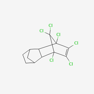molecular formula C12H10Cl6 B1215097 Dihydroisodrin CAS No. 2387-13-5