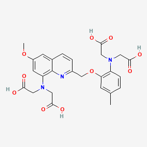 molecular formula C26H27N3O10 B1215104 Quin II CAS No. 83014-44-2
