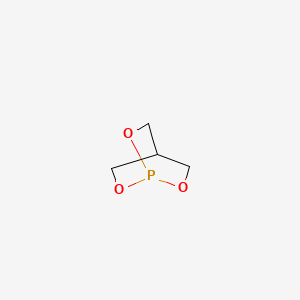 B1215124 2,6,7-Trioxa-1-phosphabicyclo[2.2.2]octane CAS No. 280-45-5