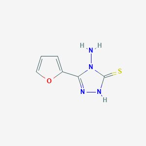 4-amino-5-(furan-2-yl)-4H-1,2,4-triazole-3-thiol