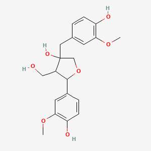 molecular formula C20H24O7 B1215149 (-)-Olivil 