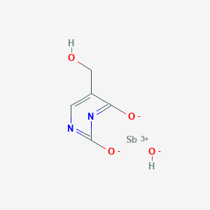 molecular formula C5H5N2O4S B1215155 Sb(OH)2(OH)Mepyr CAS No. 80049-91-8
