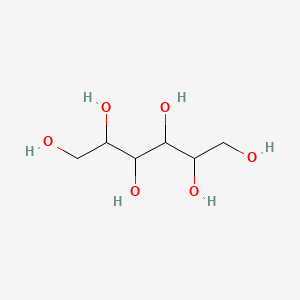 molecular formula C6H14O6 B1215160 己糖醇 CAS No. 45007-61-2
