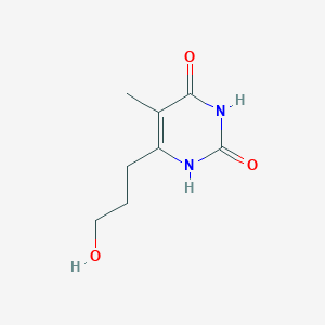 molecular formula C8H12N2O3 B1215170 6-Hydroxypropylthymine 