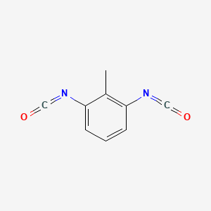 molecular formula C9H6N2O2 B1215174 2,6-Diisocyanatotoluene CAS No. 91-08-7