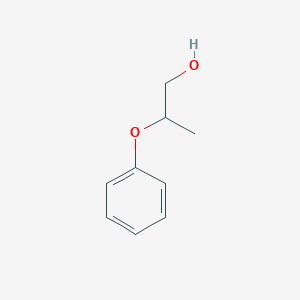 molecular formula C9H12O2 B1215183 2-Phenoxypropanol CAS No. 4169-04-4